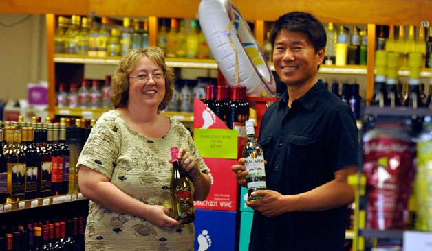 Arlington Spirits manager Angela Rifner