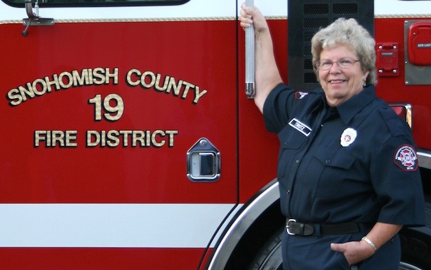 Darlene Strotz served with Snohomish County Fire District 19 in Silvana for 32 years.