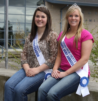 Snohomish County Dairy Ambassador Erin Peek