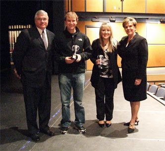 Joel Larson and Megan Edmonds