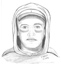 Police released this sketch of the suspect wanted in connection with the Oct. 2 robbery at the Subway Restaurant in Smokey Point.