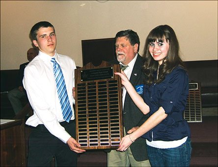 Arlington High School students John Deeter