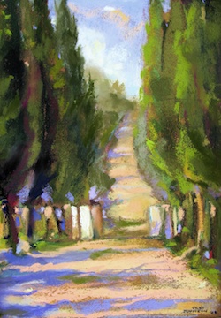 'Tuscany Poplars