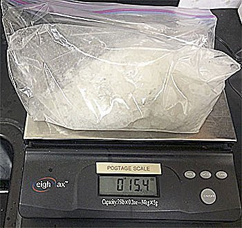 Arlington police confiscated a large amount of drugs in this week's arrest.