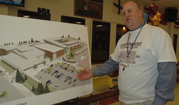 Lakewood High School Principal Dale Leach explains some of his favorite features of the proposed LHS modernization bond that's on the special election ballot for Feb. 11.