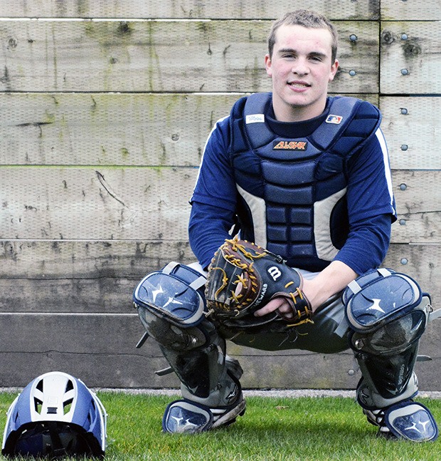 Arlington's Tristan Sheward has worked hard to improve his hitting and role as a catcher.