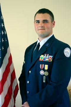 Cadet Jacob Hughes from Arlington High School recently took part in the Aerospace & Technology Honors Camp at the University of Mexico in Albuquerque.