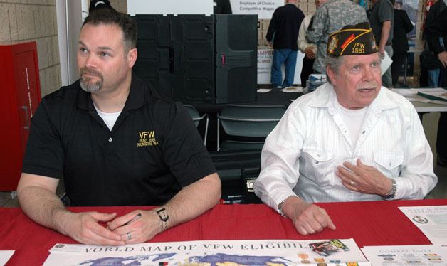 Arlington Veterans of Foreign Wars Post 1561 Cmdr. Willy Hughes