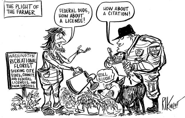Washington Pot Farmers' Plight by Rik Dalvit