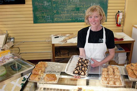 Petite Sweet owner and baker Sherie Rzeczkowski spent the last year planning how she would open a bakery.