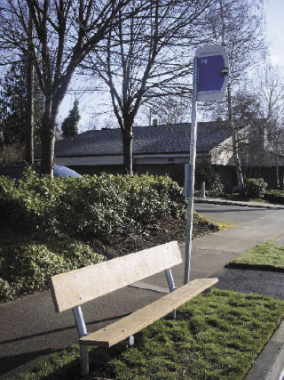 Some new benches have popped up around Arlington