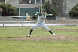 Senior Skye Schillhammer threw a complete game in Darringtonâ€™s 7-2 win in the first game of a doubleheader at La Conner.