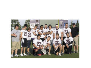 Players from the upcoming Lakewood football season competed in a 7-on-7 tourney at the University of Washington. Back