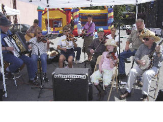 The Old Time Fiddlers are regular favorites at the Arlington Street Fair and they will be one of many performing groups who will enjoy the luxury of the new gazebo in Legion Park