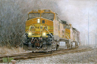 Rocky Barrick’s “Running Through the Fog” took second place at the Arts of Snohomish Gallery juried show that ran through the end of September. A few weeks back