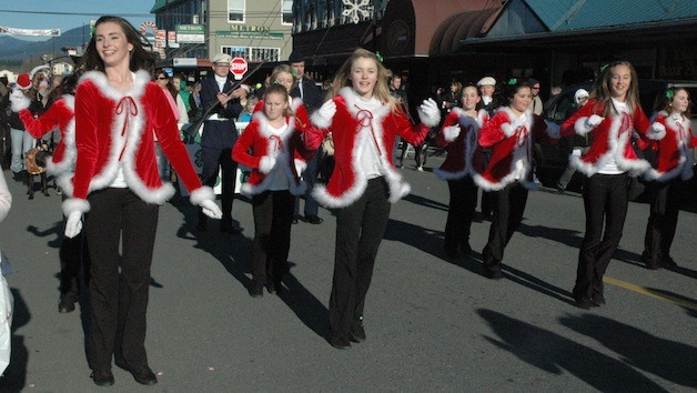 The Arlington School of Dance's students strutted their stuff south down Olympic Avenue for the Santa Parade during Arlington's 'Hometown Holidays' on Dec. 7.