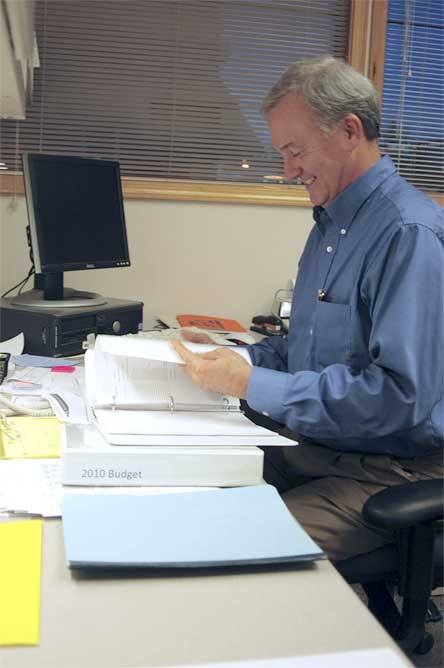 New city finance director Jim Chase was hired in November.