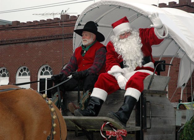Mark Winterhalter will once again be giving Santa a wagon ride during this year’s ‘Hometown Holidays’ in Arlington.