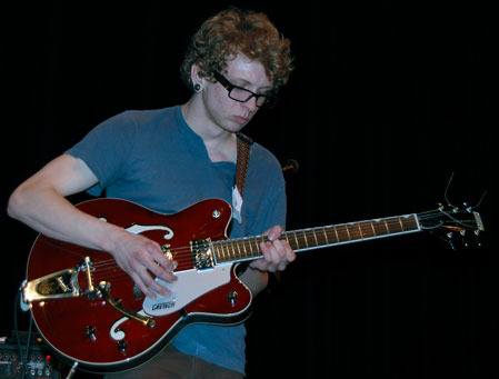 Dandy Lion guitarist Dillon Decker has been playing guitar for half his life