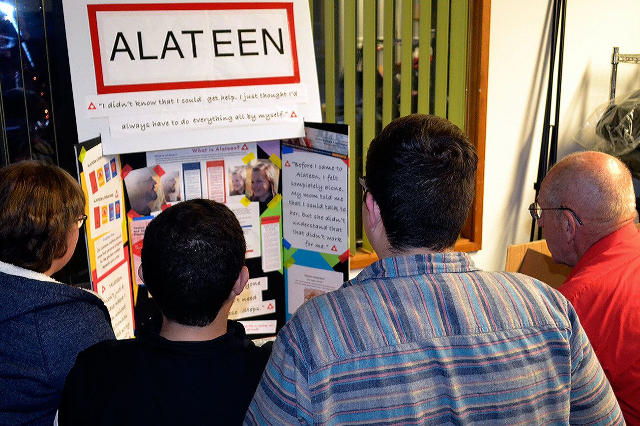 Meetings help teens deal with alcoholics