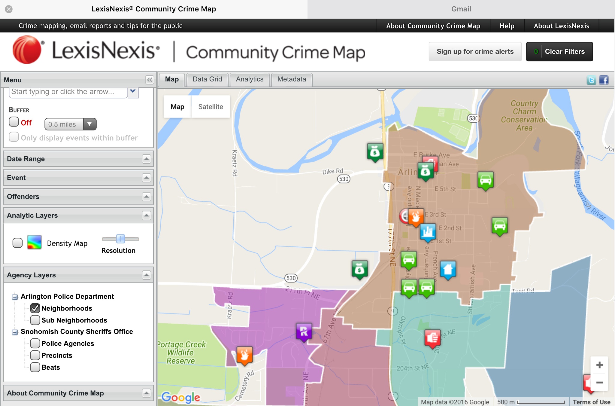 Arlington police unveil new crime map to the public