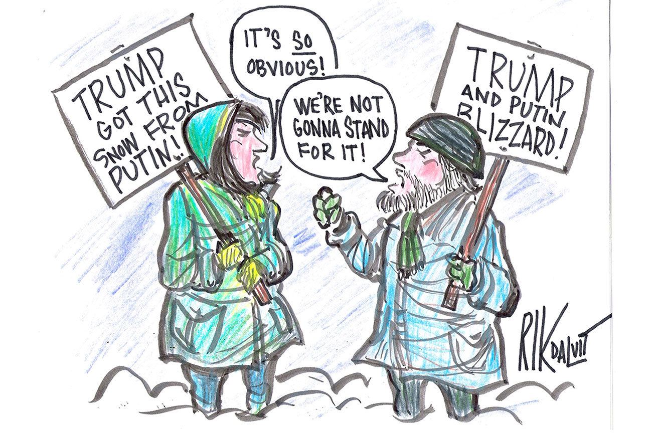Political cartoon