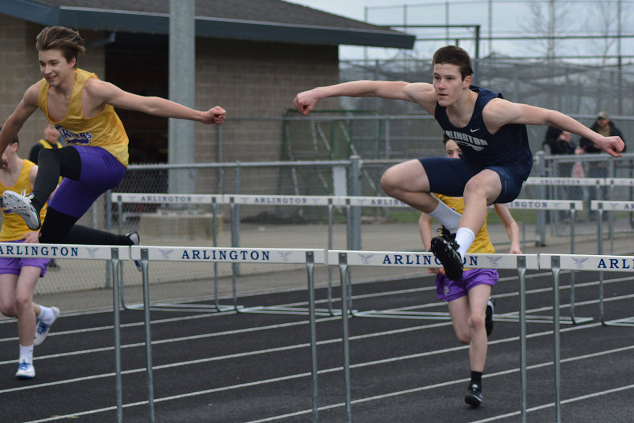 Arlington, MG Chargers compete in track (slide show)