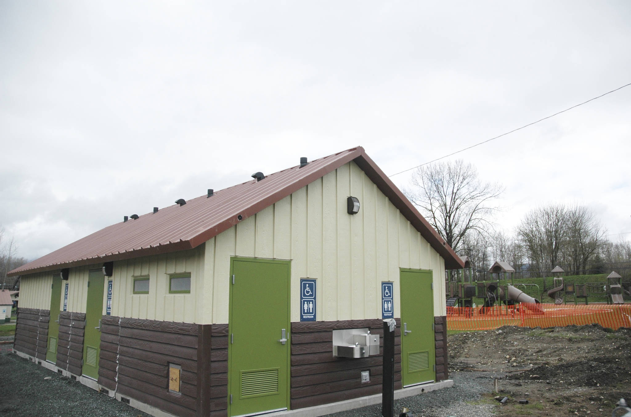 Haller Park 2017 improvements start with new public restroom facility