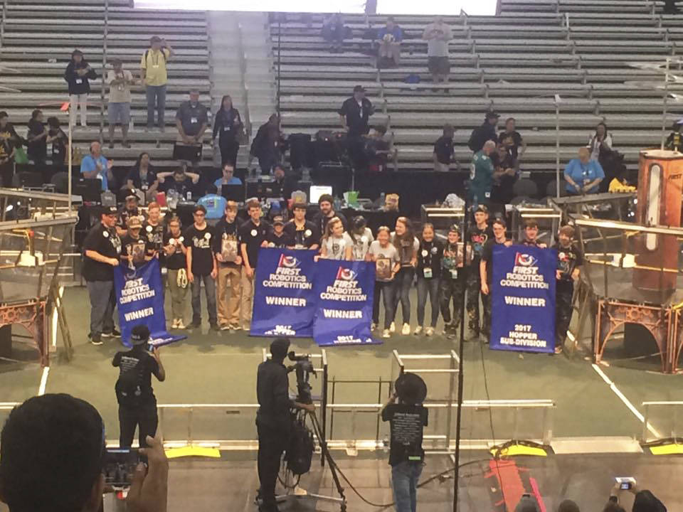 Arlington NeoBots take 4th in world robotics championship in Houston
