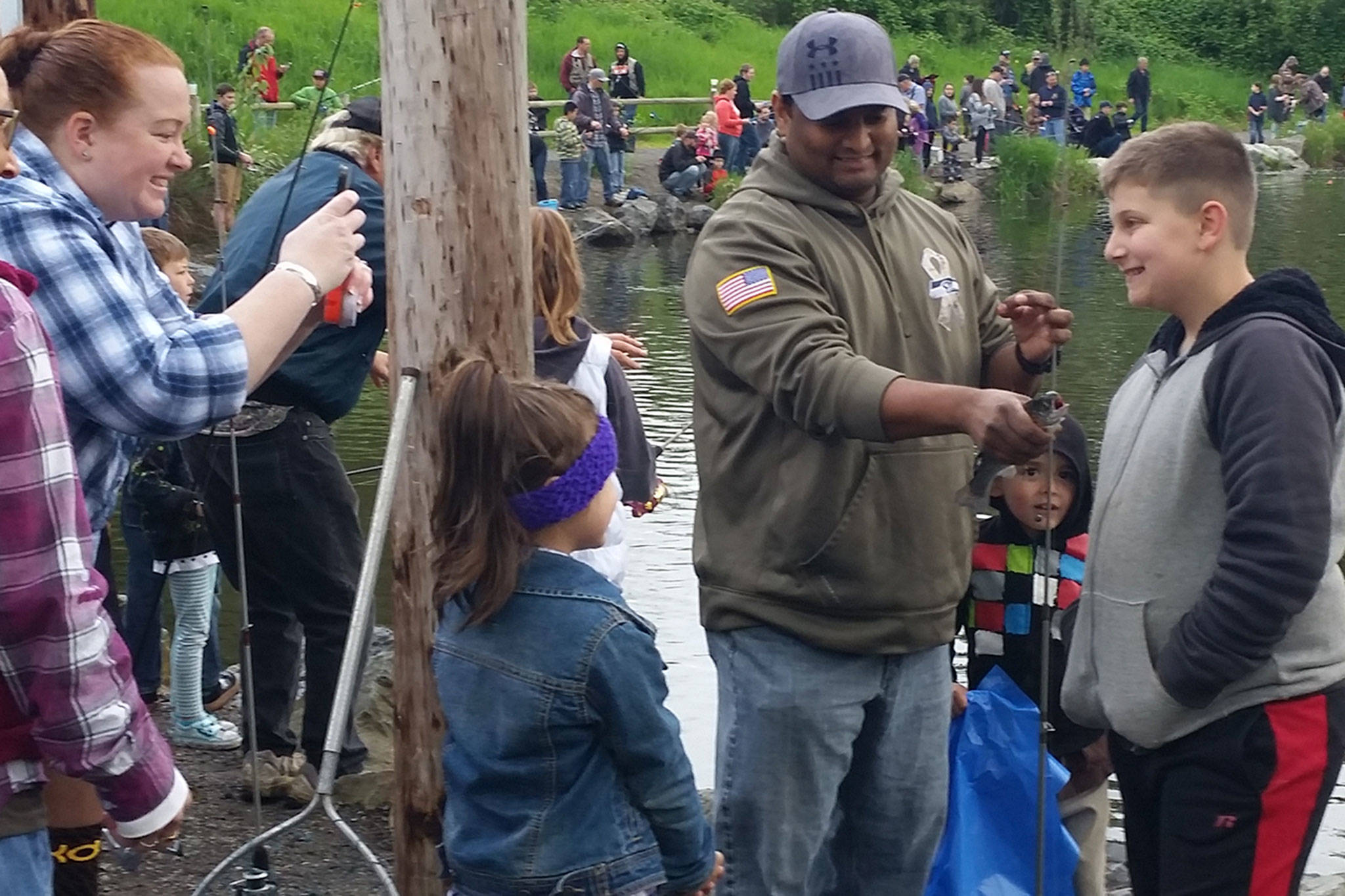 Kids enjoy fishing derby hook, line and sinker (slide show)
