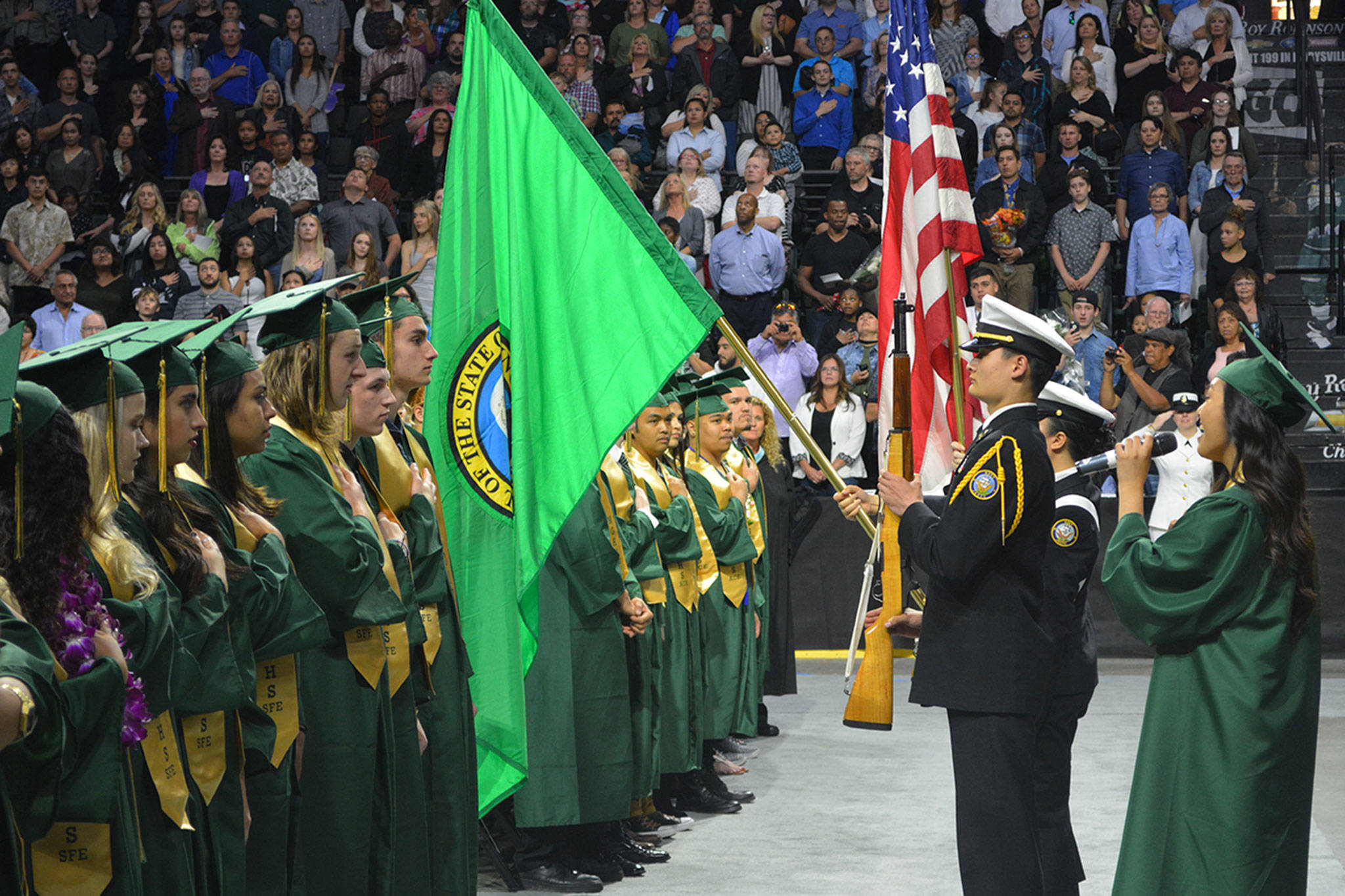 Student speaker: ‘Welcome to the rest of our lives’ (slide show)