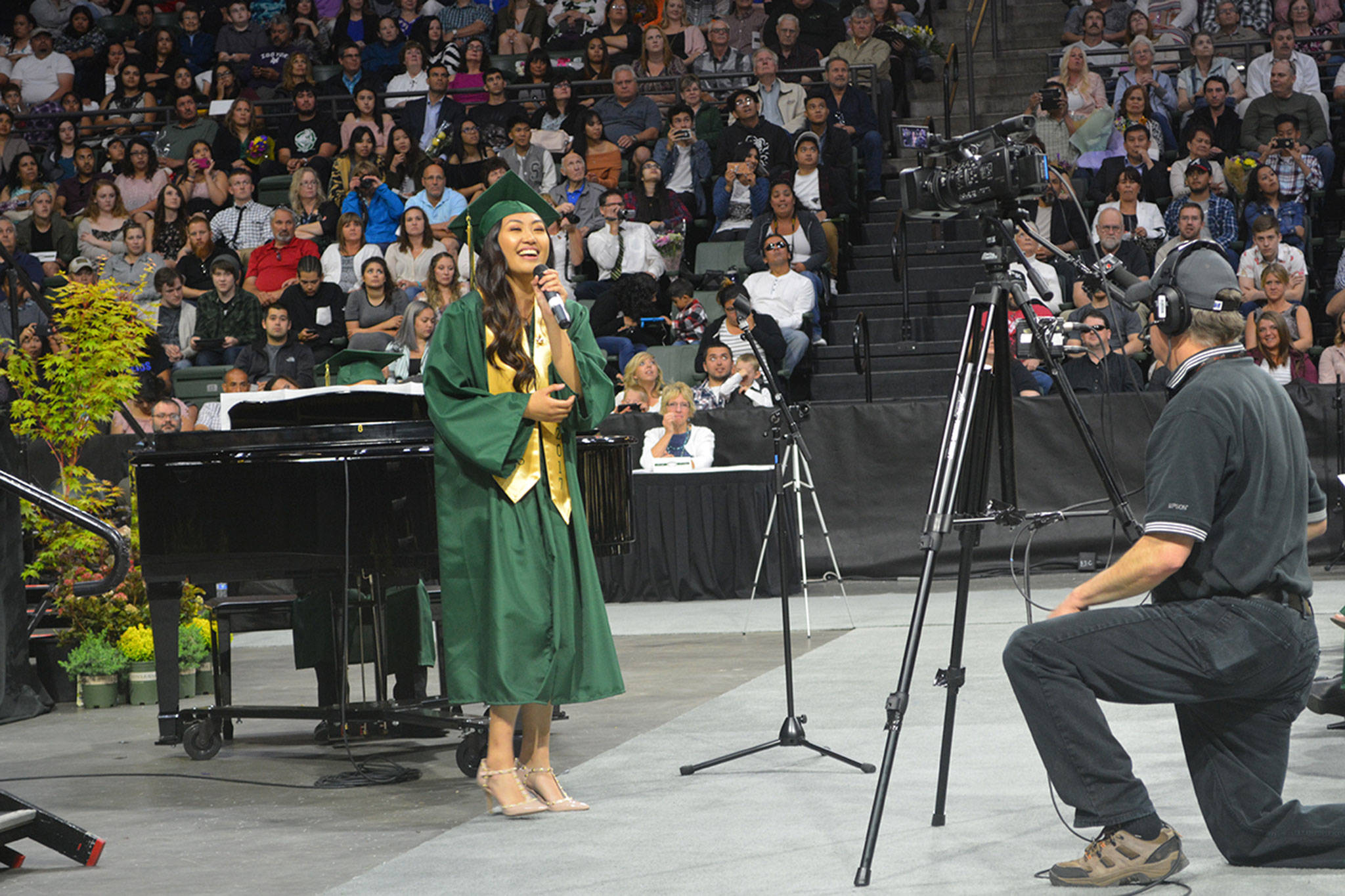 Student speaker: ‘Welcome to the rest of our lives’ (slide show)