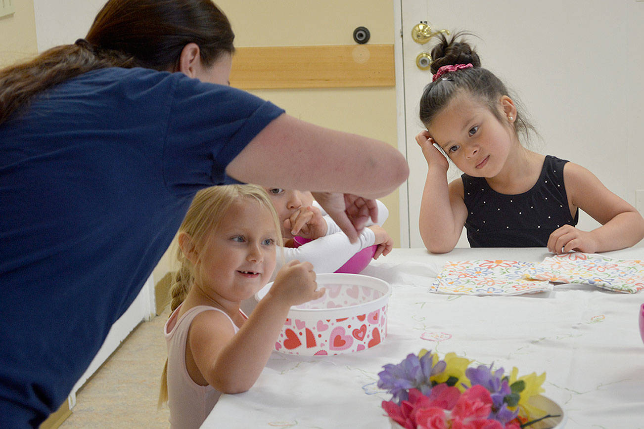 Princesses dance, drink tea during breaks