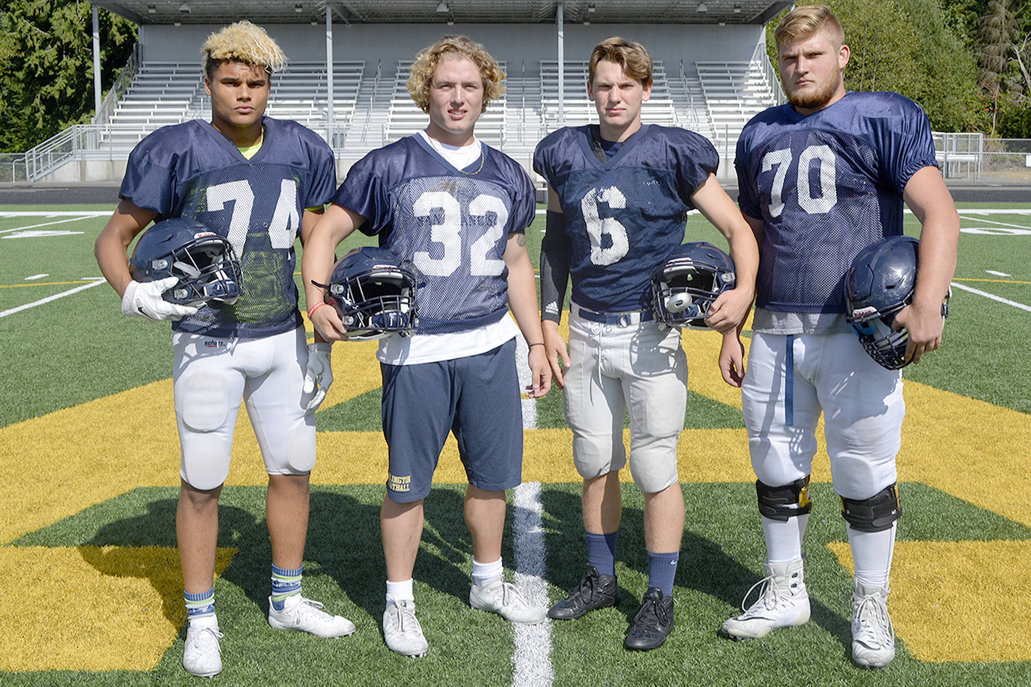 All-league football returnees give Arlington hope