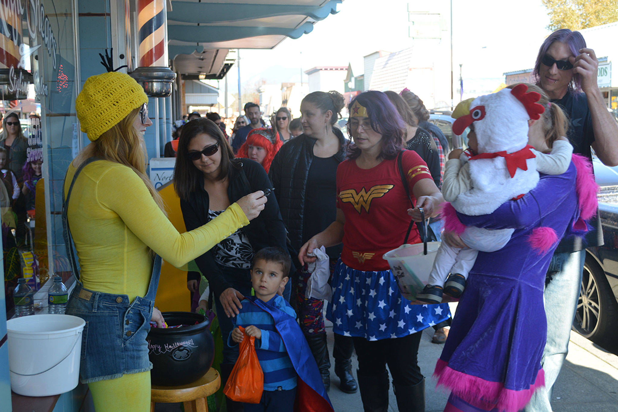 Arlington kids tricky, get 2 Halloweens
