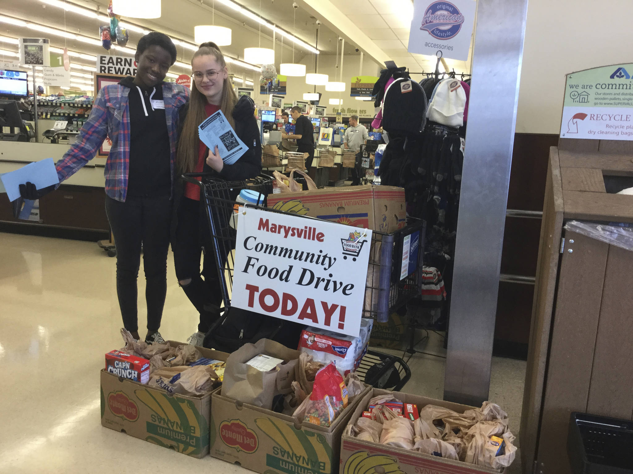All City Food Drive brings tons of giving in Marysville, Tulalip