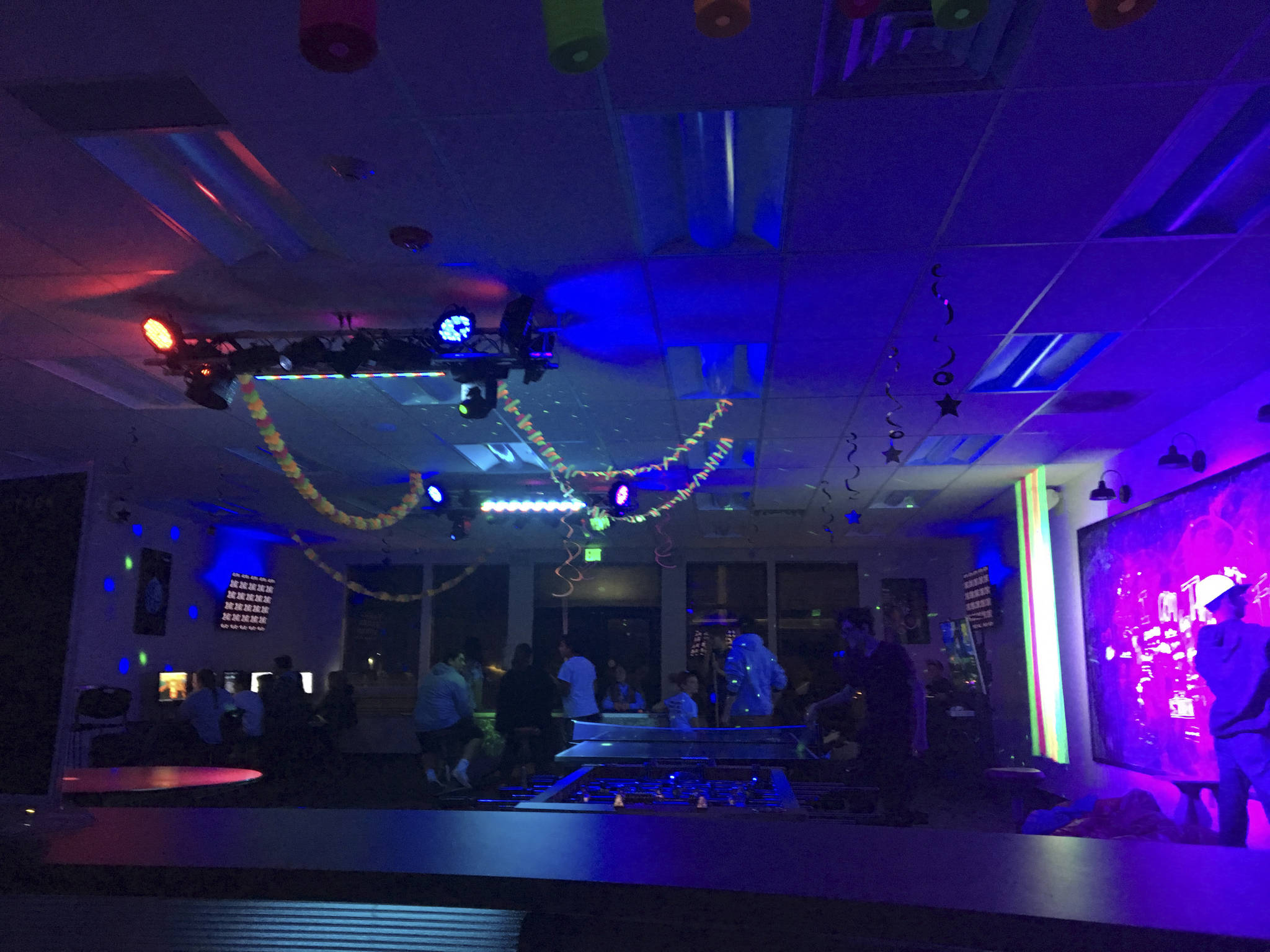 Teens enjoy the nightlife at Arlington Boys and Girls Club Teen Nights