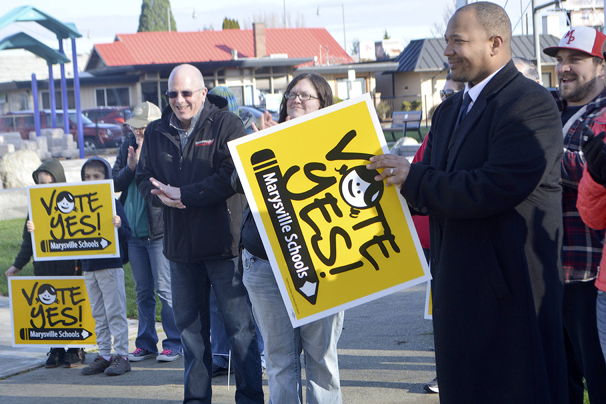 Rally today in support of M’ville school levies