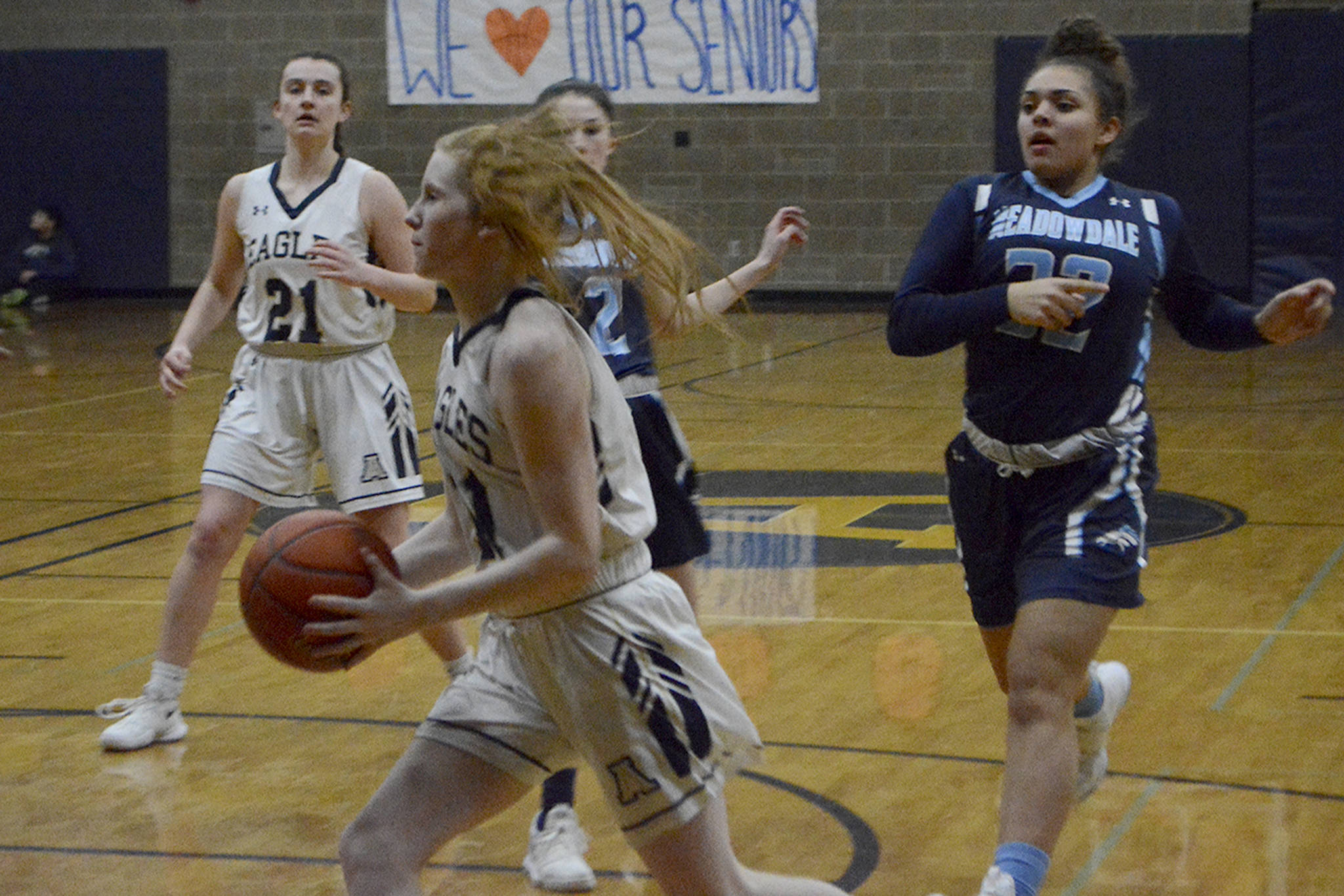 Arlington girls win elimination game, move on in playoffs (slide show)