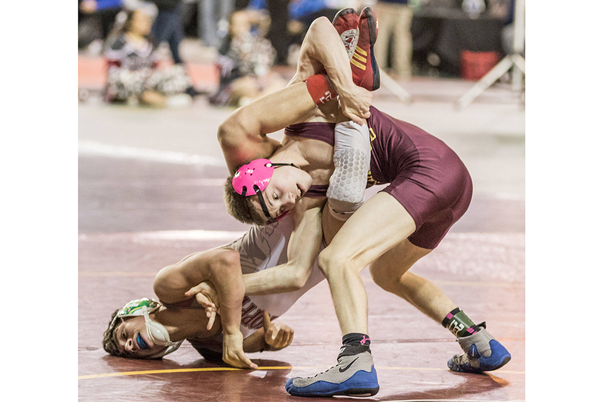 7 of 17 local wrestlers place at state