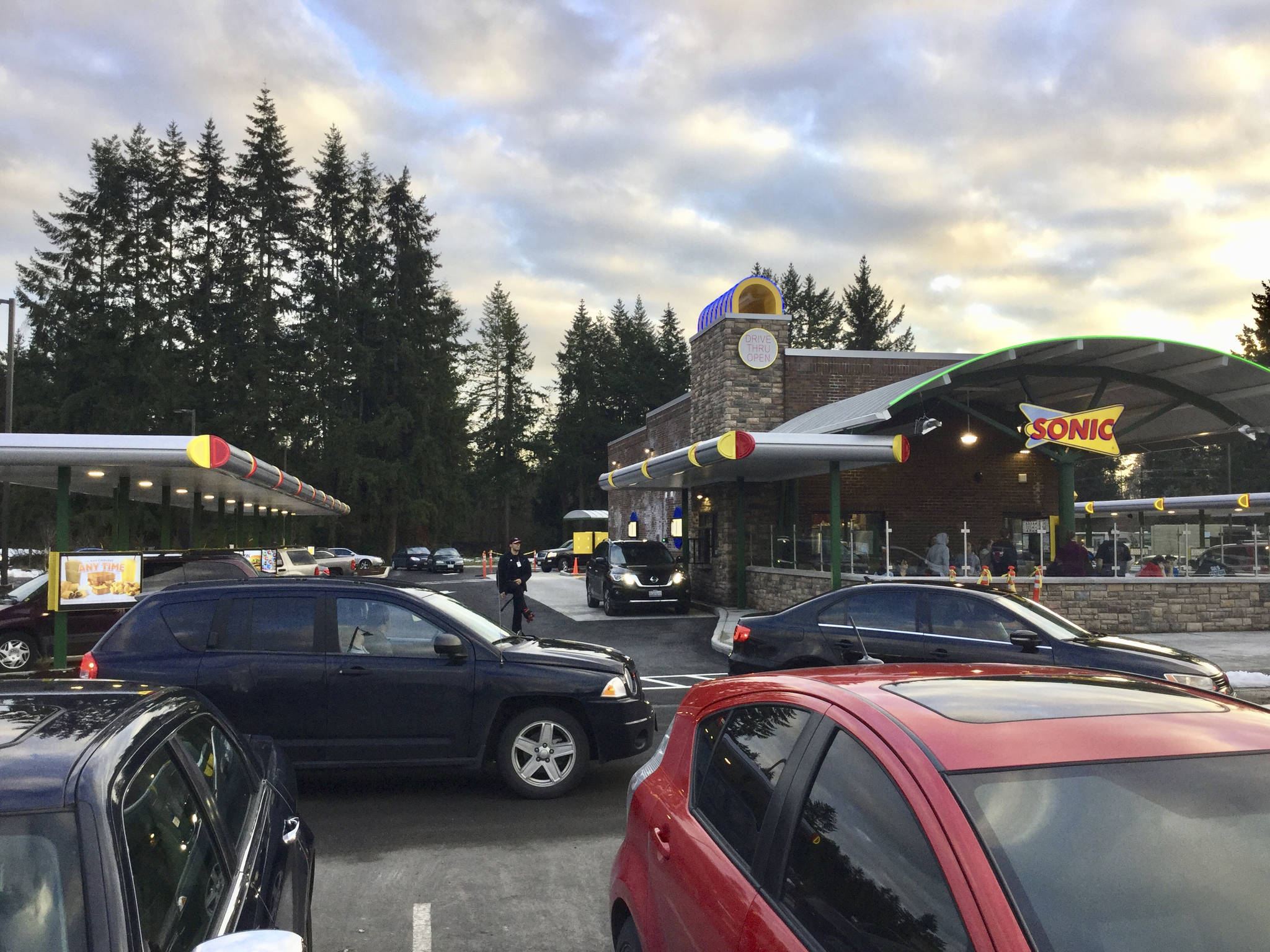New Sonic Drive-In opens in Marysville to heavy traffic