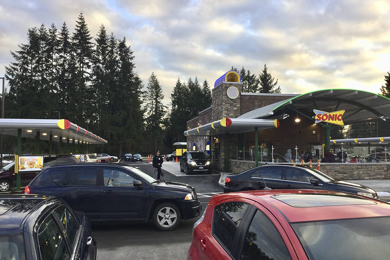 New Sonic Drive-In opens in Marysville to heavy traffic
