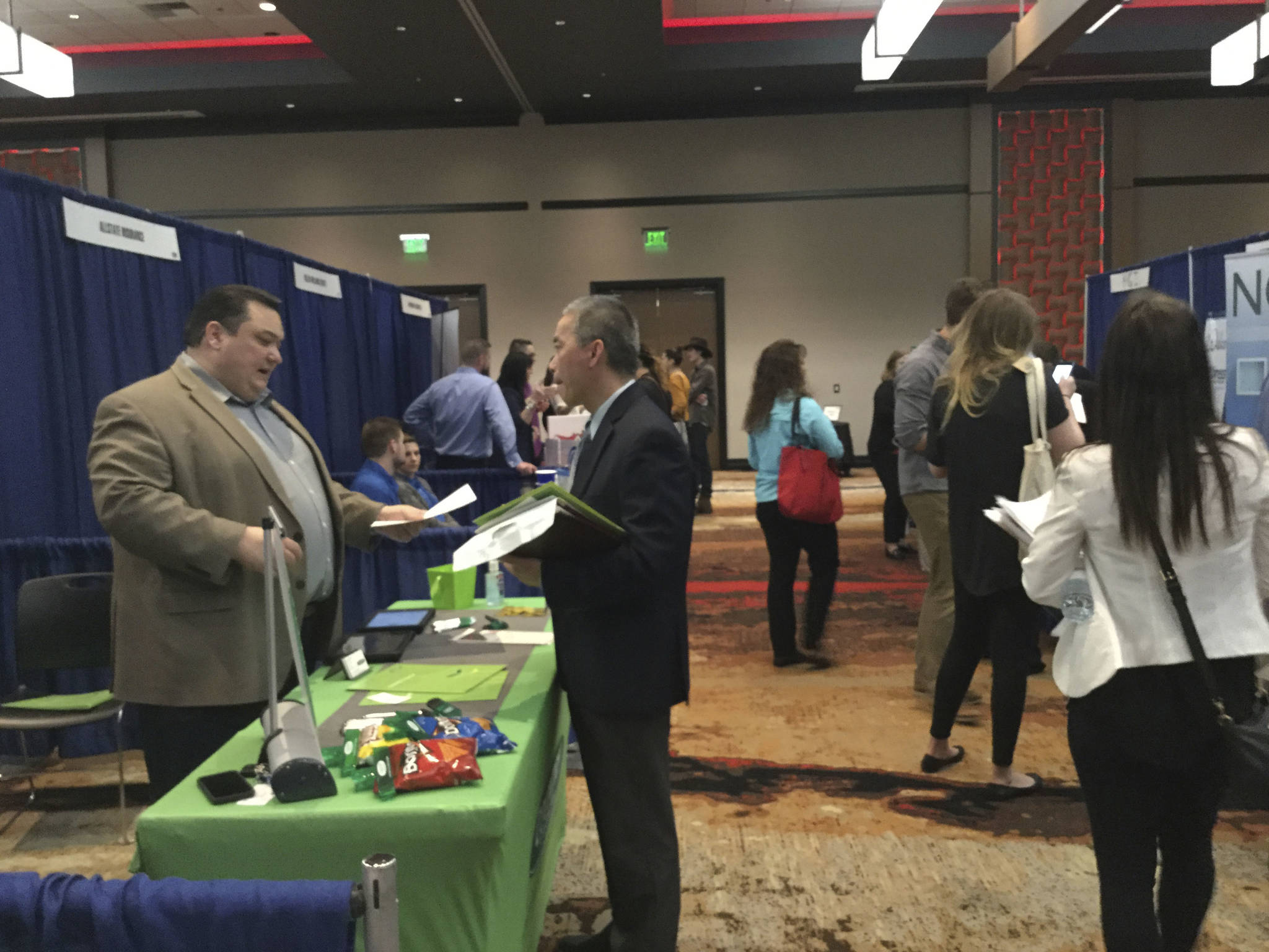 Job fair connects job seekers with private, public sector employees looking to hire