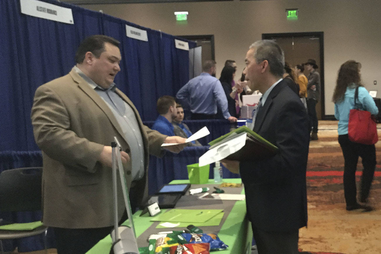 Job fair connects job seekers with private, public sector employees looking to hire