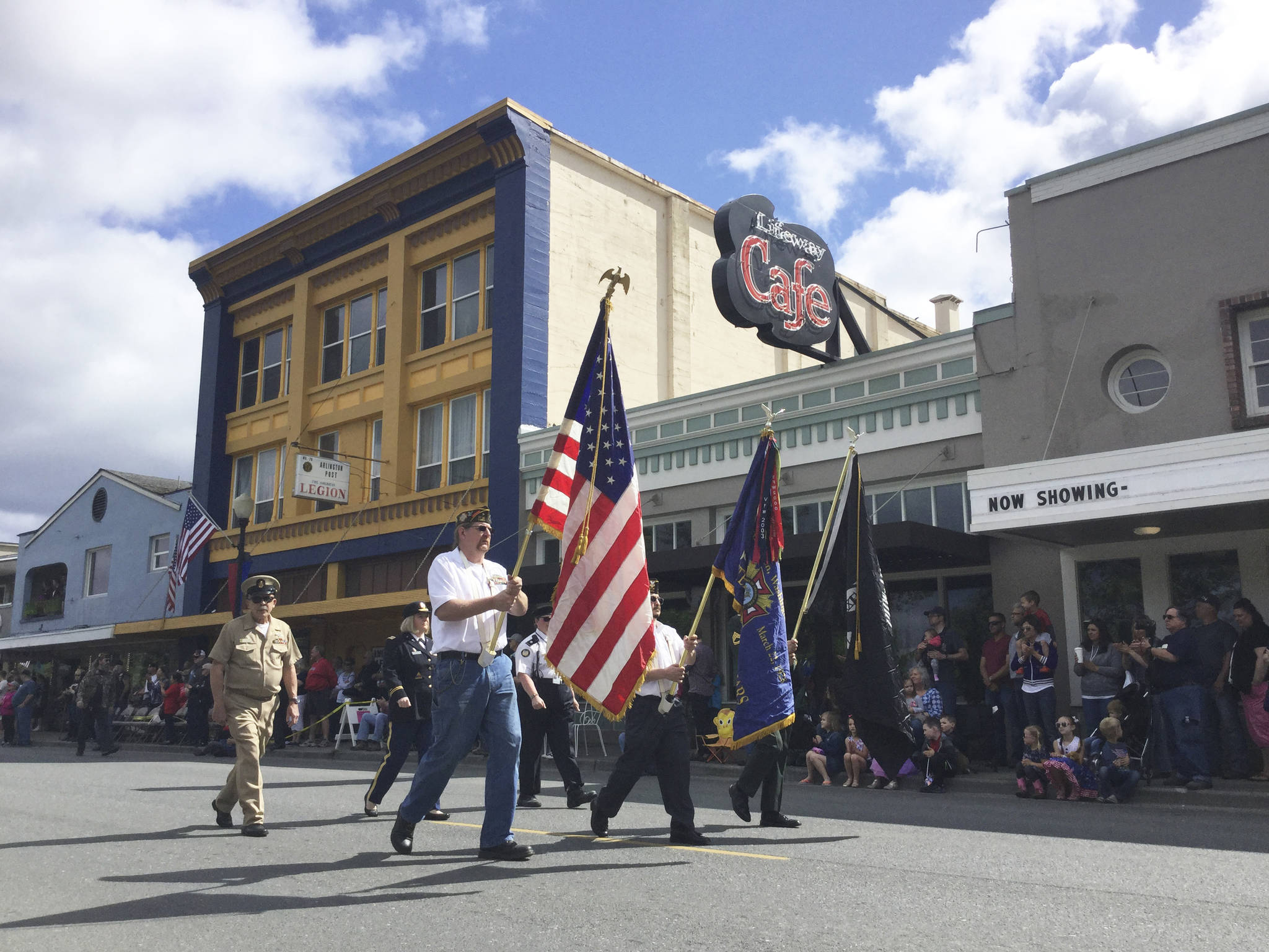 Arlington parade, solemn ceremony honors fallen military (slide show