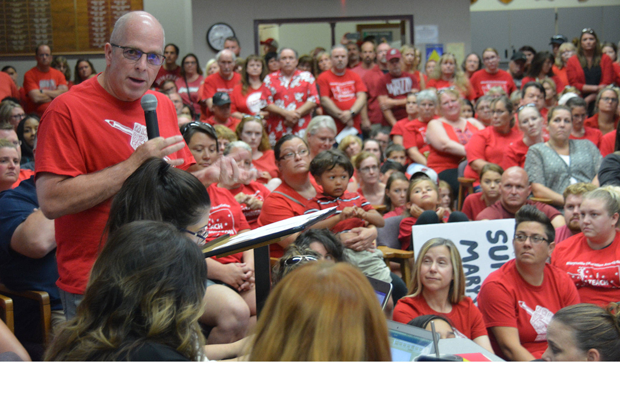 Marysville teachers: ‘McCleary’s decided. The funds have been provided’