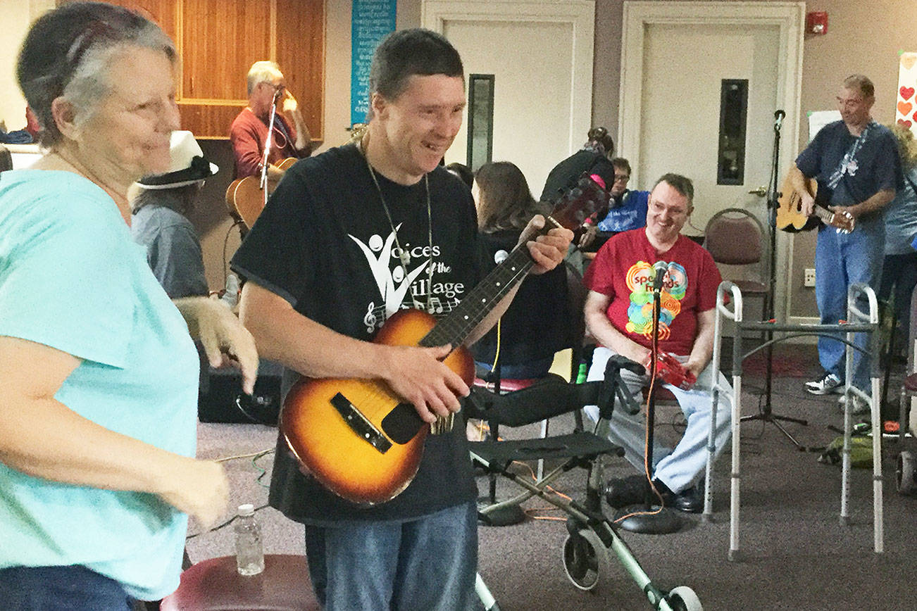 Voices of the Village bandmates with disabilities feel the star power with music