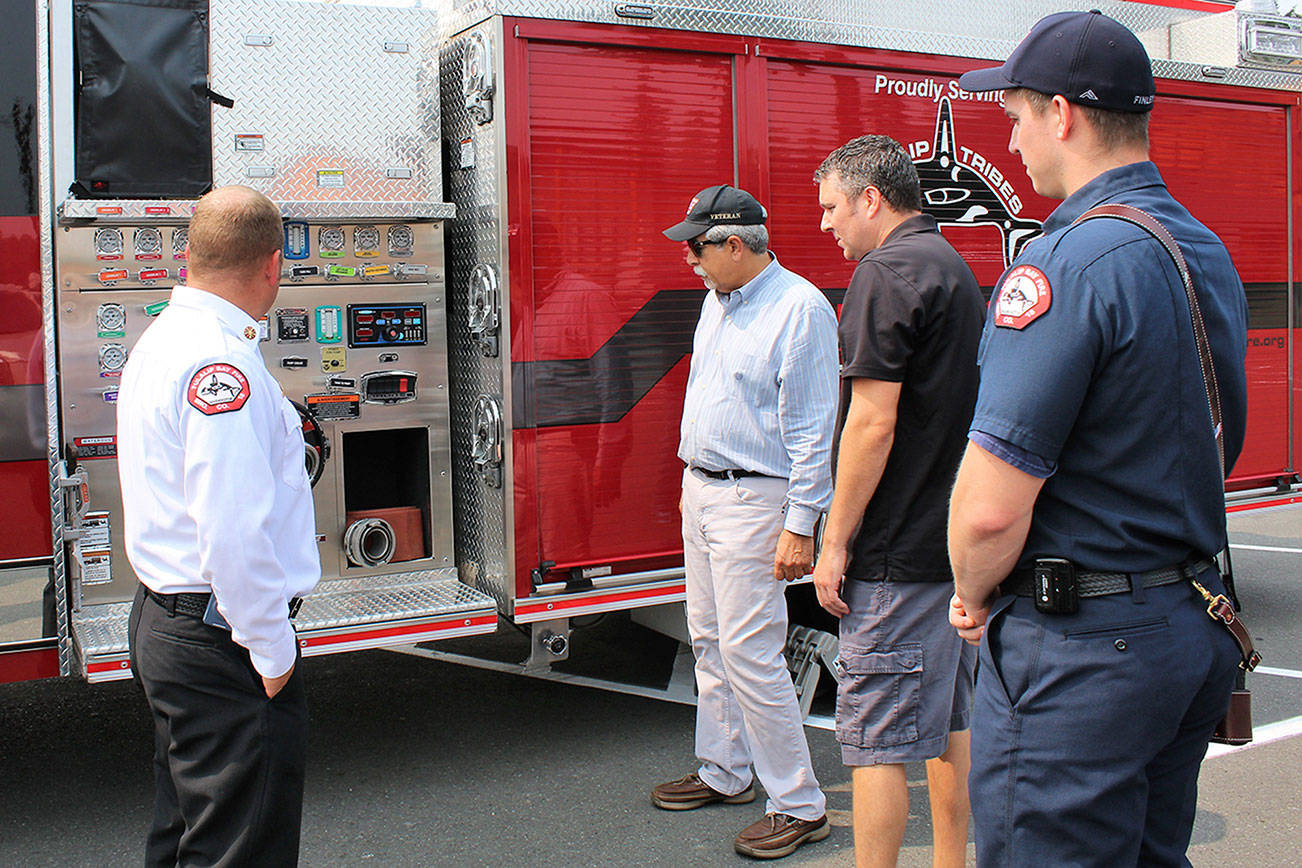Tribes pay for fire engine for Tulalip Bay station
