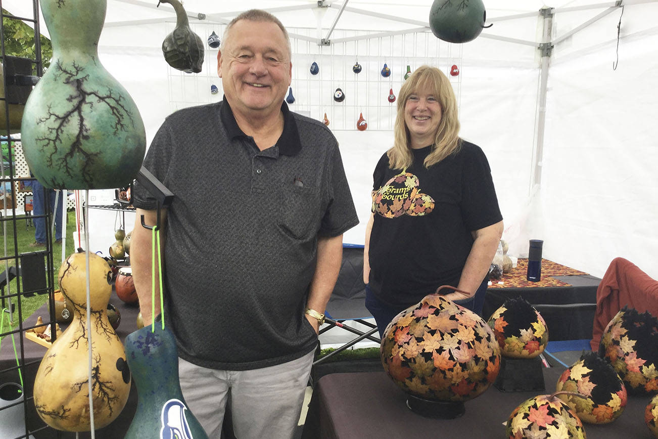 Arlington’s intimate little art festival in Legion Park draws art lovers