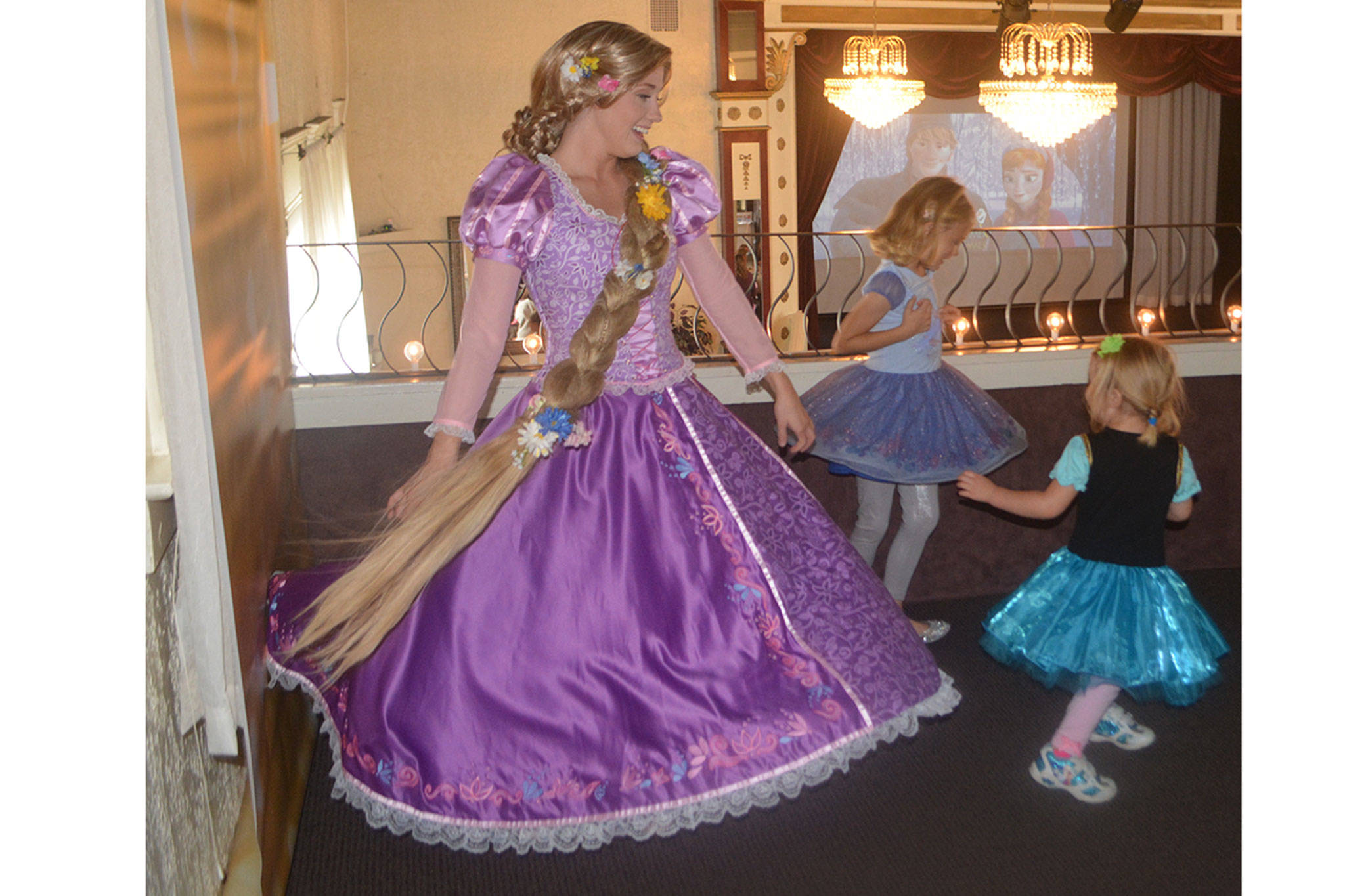 Little princesses meet the real ones at Marysville Opera House